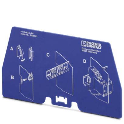 PHOENIX CONTACT - PHC2905023 PT-IQ-EX-L-PP PIASTRA ISOLAMENTO