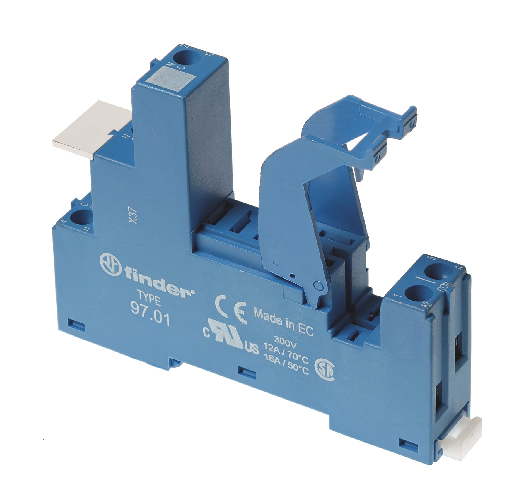 FINDER SPA FIN9701SMA ZOCCOLO CON MORSETTI A BUSSOLA 1P S.46