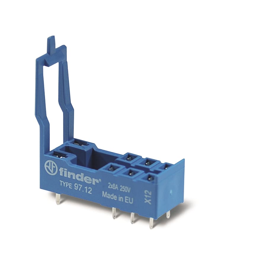 FINDER SPA FIN9712 ZOCCOLO PER CIRCUITO STAMPATO 2P S.46