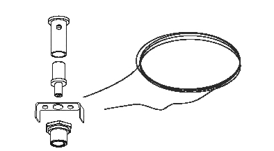SIDE SPA SDE980048 TRS KIT DI SOSPENSIONE A FILO IN ACCIAIO