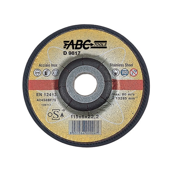ABC TOOLS SPA ABCD98170115 DISCHI ABRASIVI D 9817 MM.115