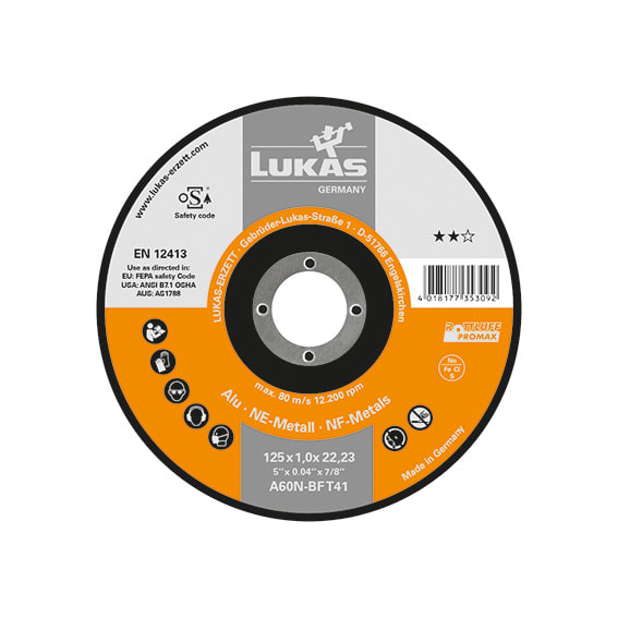 ABC TOOLS SPA ABCD98203125 DISCHI ABR.PIANO ALL. 125X1 MM