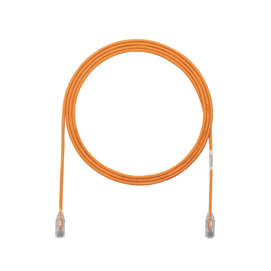 PANDUIT PANUTP28SP8INOR THE TX6-28 CAT 6 UTP PATCH CORD IS A 8-I