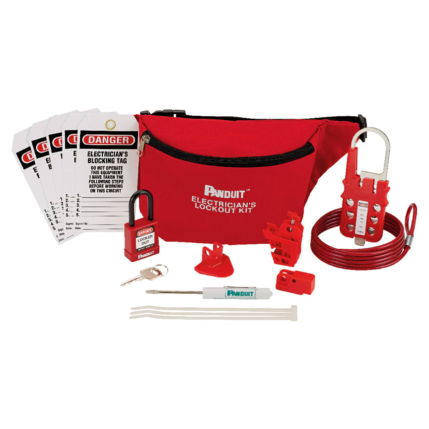 PANDUIT PANPSL-PK-EAP ELECTRICIAN S LOCKOUT KIT: (1) SCREWDRIV