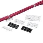 PANDUIT PANABM112-A-D SUPPORTO PER FASCETTE A 4 VIE CON ADESIV