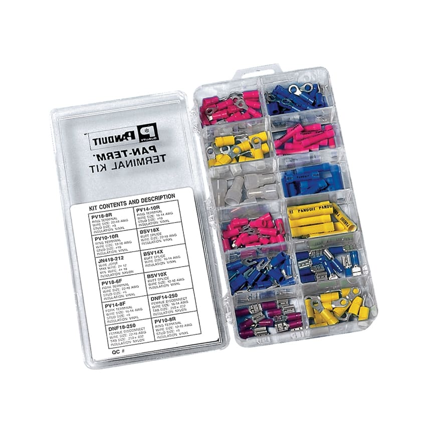 PANDUIT - PANKP-1075Y KIT TERMINALI SENZA CRIMPATRICE. CONTIEN