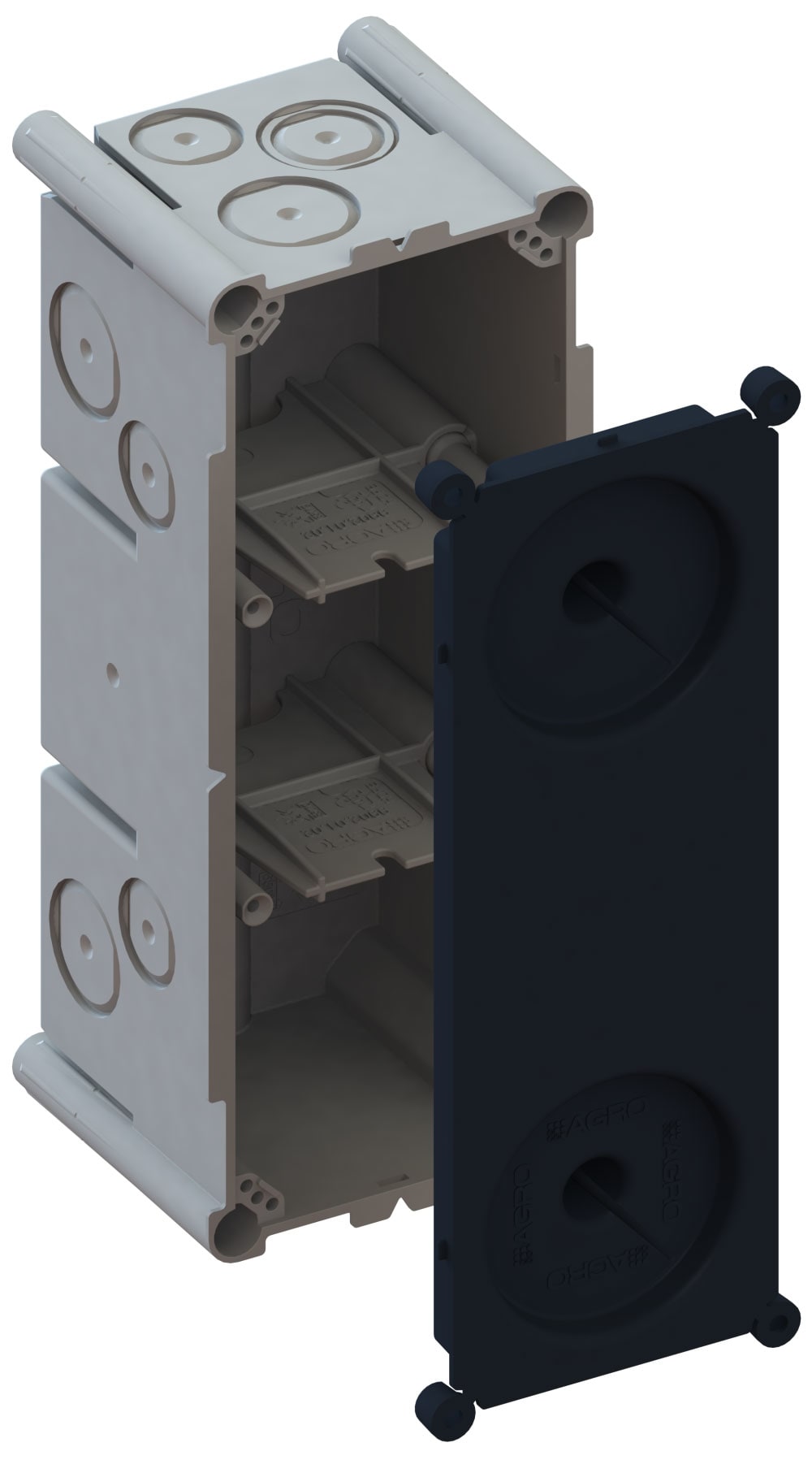 KAISER GMBH & CO. KG - KAI9902.23 AGRO EINLASSKASTEN 3X1