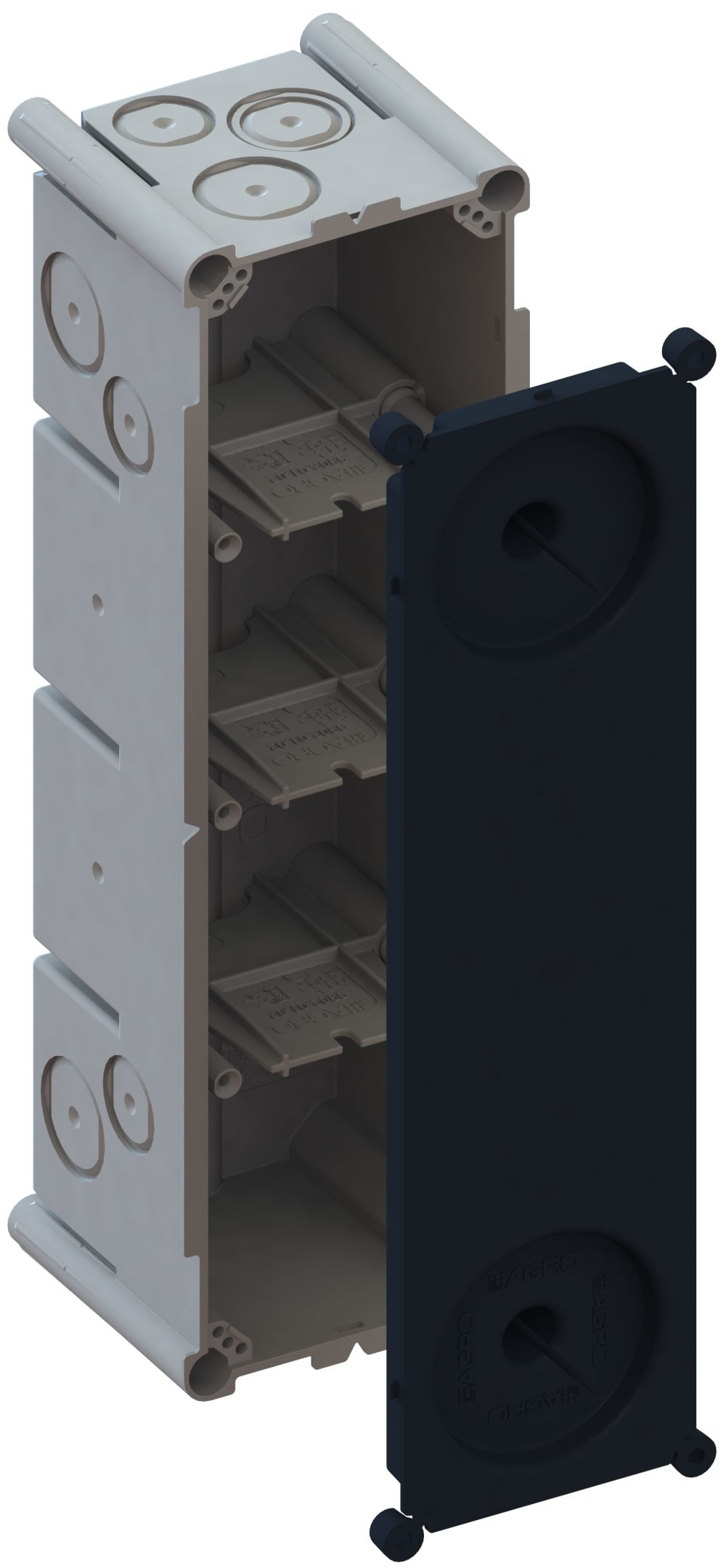 KAISER GMBH & CO. KG KAI9902.24.40 AGRO EINLASSKASTEN 4X1