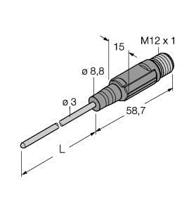 TURCK BANNER SRL TUK9910535 TTM150C-203A-CF-LI6-H1140-L100