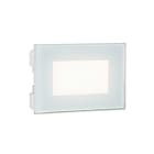 SOVIL SRL - SOV99193/02 SPINA-INCASSO PARETE C/VETRO 3W LED 4000