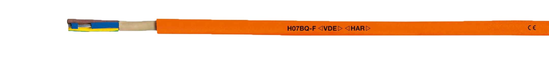 HELUKABEL ITALIA SRL HLK22061 H07BQ-F (NGMH11YO) 5G1.5 QMM ORANGE