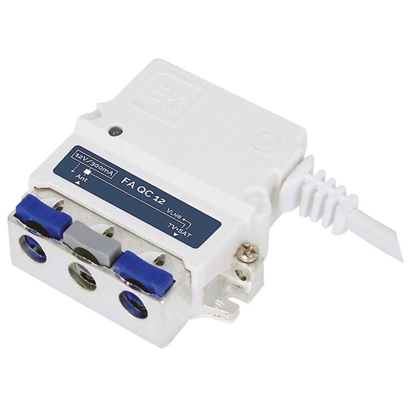 ELCART DISTRIBUTION - ERT550933000 ALIM.TV MINI 12V 1USCITA QUICOAX