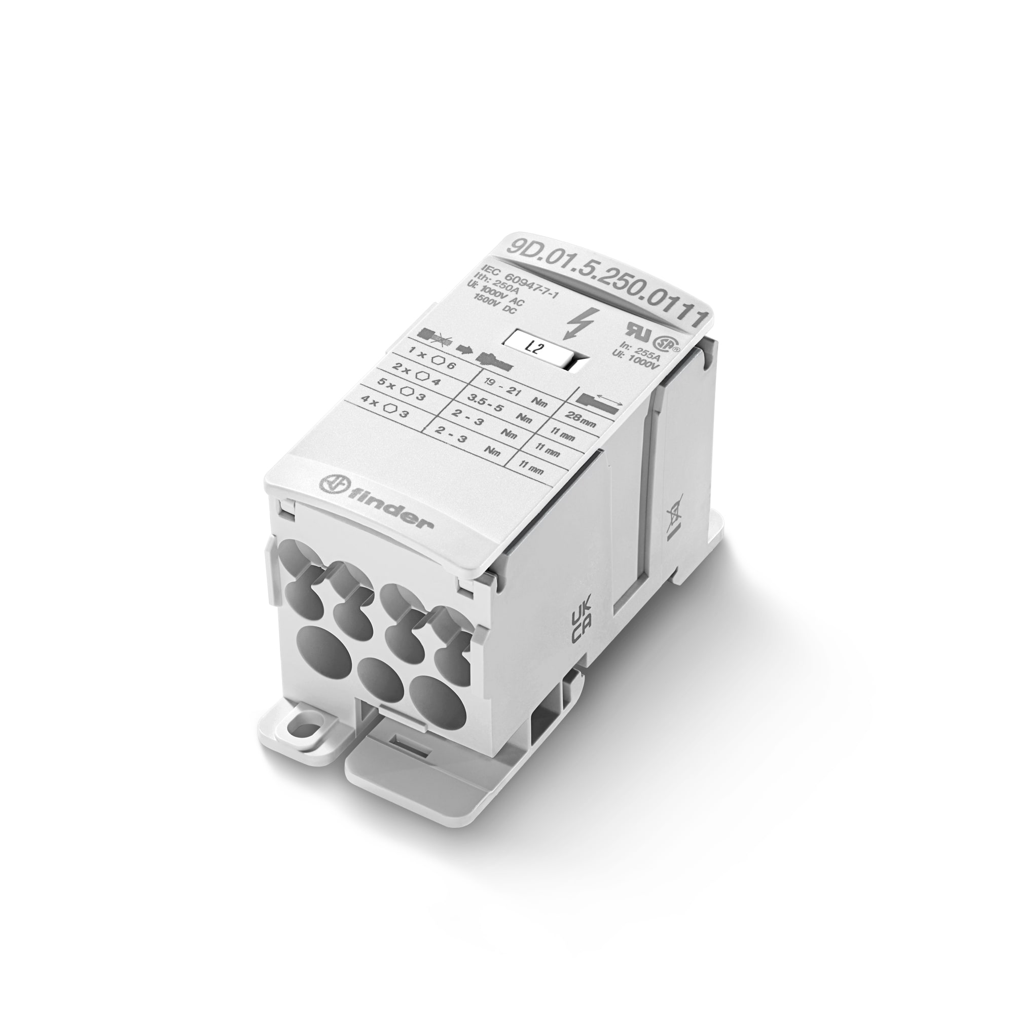 FINDER SPA FIN9D0152500111 MORSETTI DI DISTRIBUZIONE 250A 1I/11O