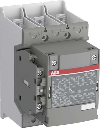ABB SPA ABBAF1463011B11 AF146-30-11B-11 CONT 3P 146A 24-60VAC/DC