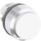 ABB SPA ABBKZ 120 3 MP3-31W PULSANTE BIANCO GHIERA METALLICA