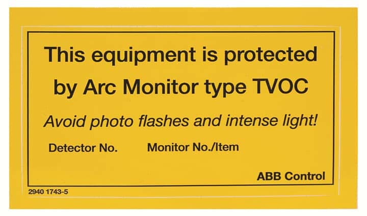 ABB SPA - ABBTVOC2LAB TVOC-2-LAB CONF. 10 ETICHETTE