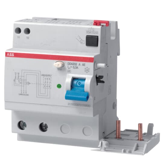 ABB SPA - ABBB428017 DDA202 A-AE 63A 30MA BLOCCO DIFFERENZIALE