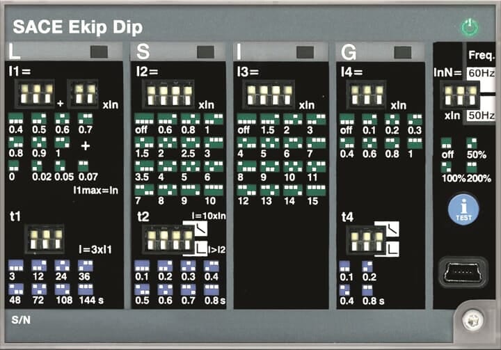 ABB SPA ABB1SDA074194R1 EKIP DIP LI E1.2..E6.2