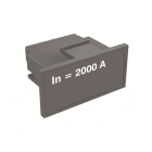 ABB SPA - ABB1SDA074270R1 Rating Plug 4000 E6.2 CONFIGURATO