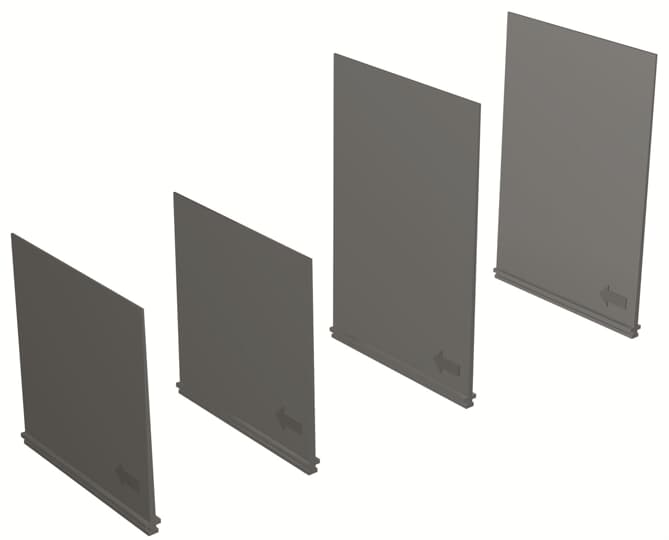 ABB SPA - ABB1SDA054972R1 PB200 T4-5-7-T7M-X1 3p DIAF.SEP.ALT 4pcs