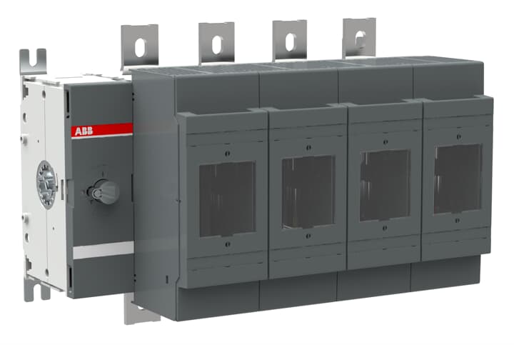 ABB SPA - ABBEE 681 1 OS800D04N1 SEZ. FUSIBILATI 800A 4 POLI