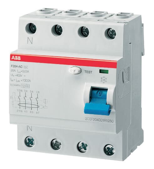 ABB SPA - ABBF428170 F204 AC 63A 500MA-NA SX INT.DIFFER. PURO 4P