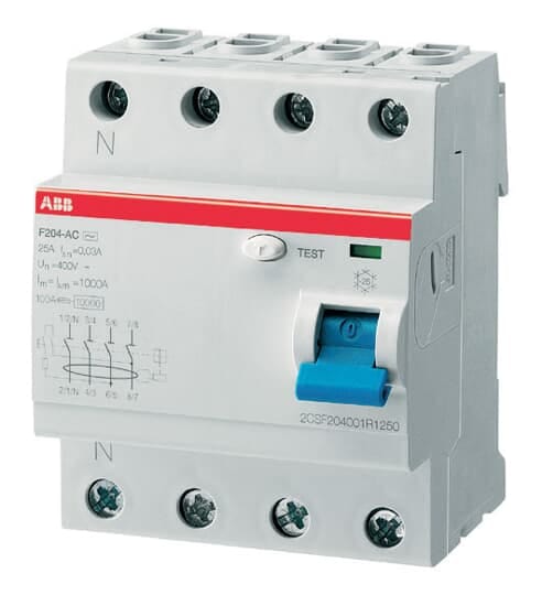 ABB SPA ABBF428168 F204 AC 25A 500MA-NA SX INT.DIFFER. PURO