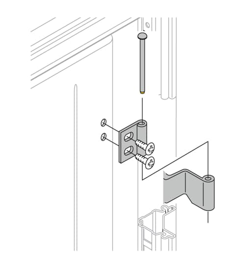 ABB SPA - ABBCR0181 N.4 CERNIERE 180 APERTURA PORTA DX O SX
