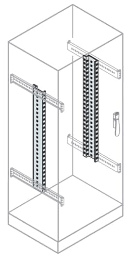 ABB SPA ABBEG1500K TELAIO RACK FIX PARZIALE 9HE