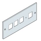 ABB SPA - ABBEH2472K PANN.N.4 STRUM.72X72 200X600MM (HXL)