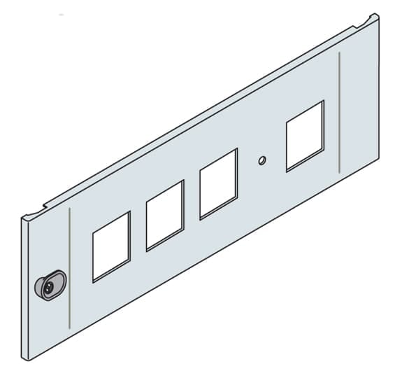 ABB SPA - ABBEH7284K PAN.XCELLE N.4 STRUM.72X72 200X800 (HXL)