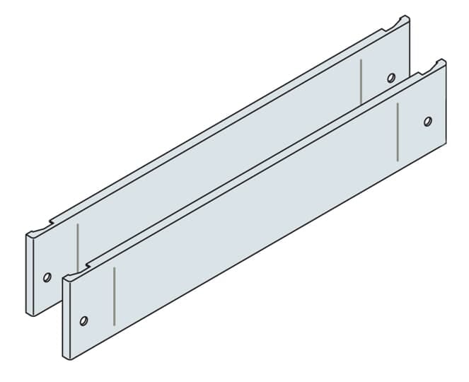 ABB SPA - ABBEH8010K N.2 PANNELLI COMPENSAZIONE 100X800 (HXL)
