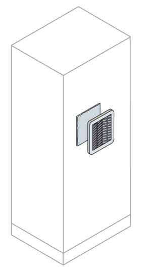 ABB SPA - ABBEN0105K GRIGLIA+FILTRO ARIA 105X105 (LXL)