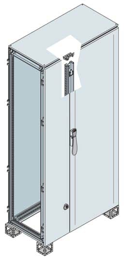 ABB SPA - ABBES2084FV2K ARM.POR.CIECA VC 200 2000X800X400(HXLXP)