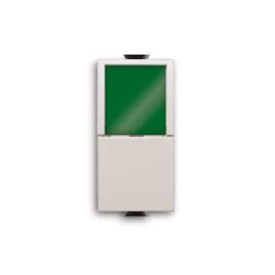 ABB SPA ABB2CSK1025CH PULSANTE 1P, 16A, NO, DIFFUSORE VERDE