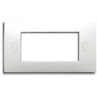 ABB SPA - ABB2CSK1641CH PLACCA AUTOPORT. 4 POSTI BIANCO RAL9016