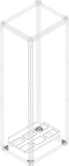 ABB SPA - ABBPBRB0004 4 SQUADRETTE FONDO SENZA ZOCCOLO