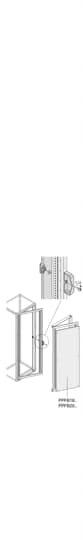 ABB SPA - ABBPFPS2040 TELAIO GIREVOLE PANNELLI H=2000MM L=400