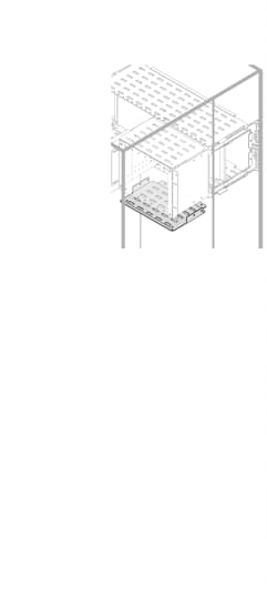 ABB SPA - ABBPSHS2600 RIPIANO ORIZ. PER CUBICOLO P2 L=600MM