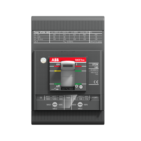 ABB SPA ABBXT2V2MF3 XT2V 160 MF 2 IM=28 3P F F