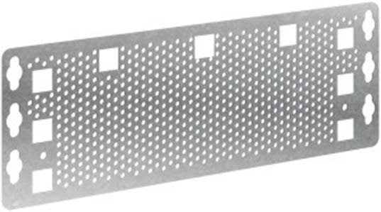 ABB SPA - ABB41Z143 Piastra di base in metallo forato 12 moduli