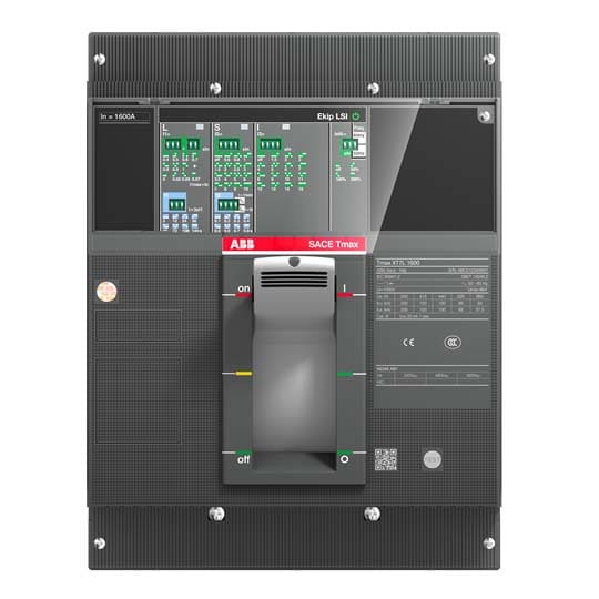 ABB SPA ABB1SDA100964R1 XT7L 1250 EKIP DIP LSIG IN=1250A 3P F F