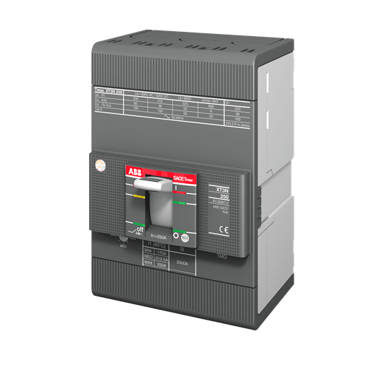 ABB SPA ABBXT3N80TMD3 XT3N 250 TMD 80-800 3P F F