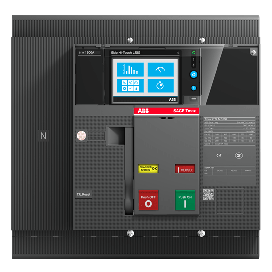 ABB SPA ABB1SDA101728R1 XT7H M 1250 EKIP TOUCH LSIG IN1250 4P FF