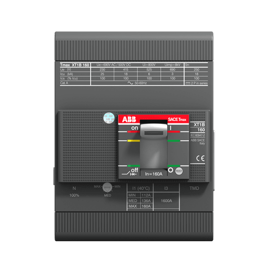 ABB SPA ABB1SDA069100R1 XT1N 160 TMD 100-1000 4P F F X GEN.MACCH