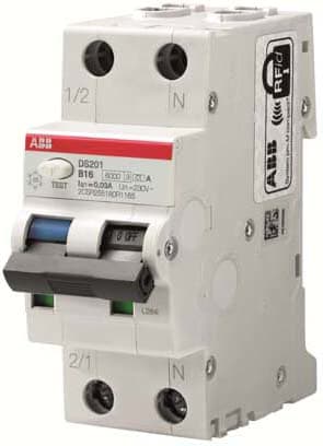 ABB SPA ABBDS201B20A30 DS201 INT.DIFF.MAGN.6KA 1P+N A B20 30MA