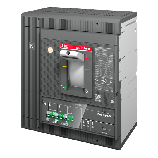 ABB SPA ABB1SDA100405R1 XT5N 630 EKIP DIP LSIG IN=630 4P F F