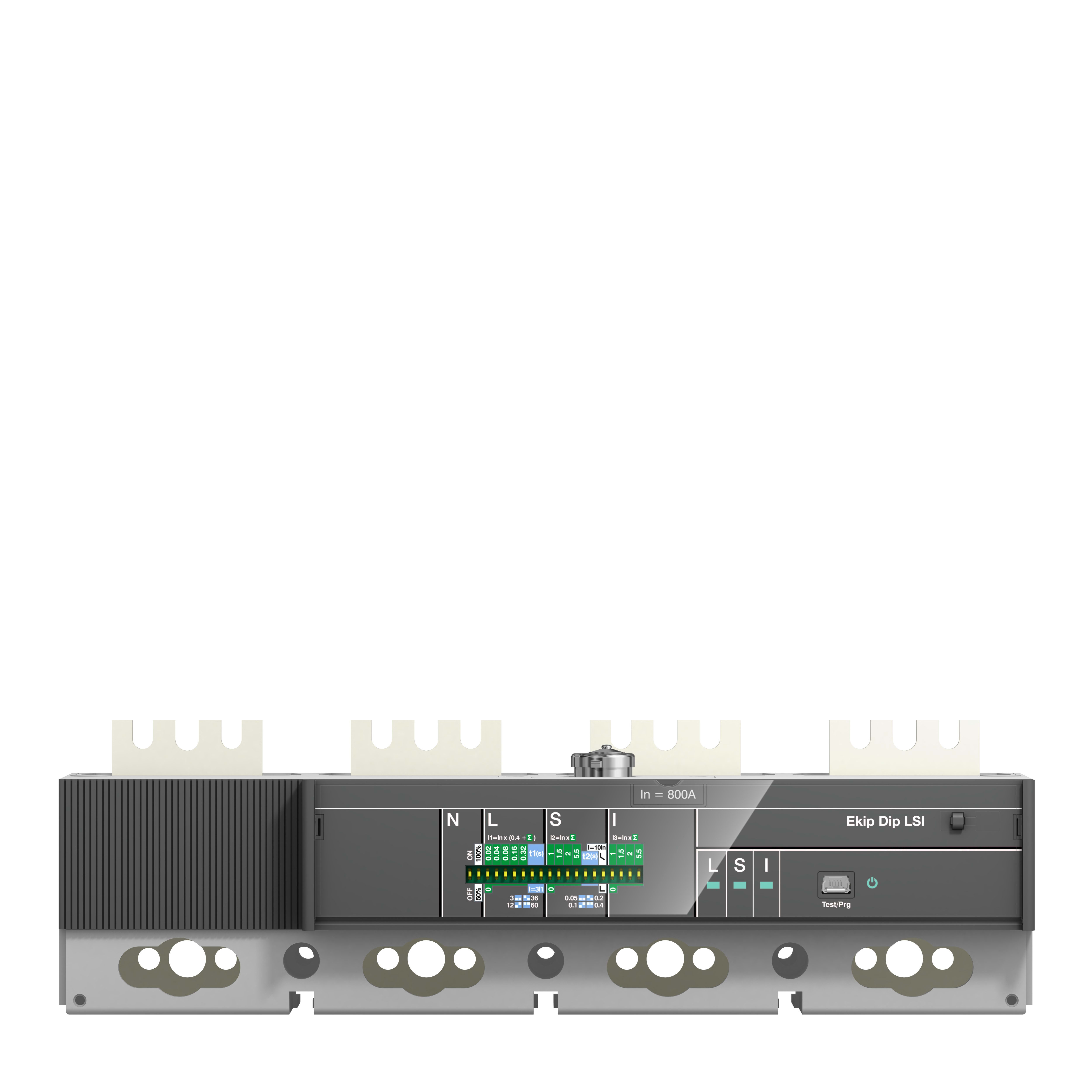 ABB SPA ABB1SDA100820R1 EKIP DIP LSIG IN=800 XT6 4P