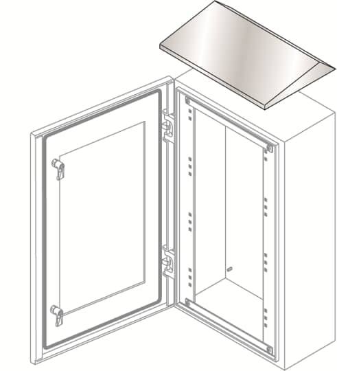 ABB SPA ABBTT5020X TETTO PARASPRUZZI 500X200 LXP-INOX