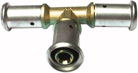 HENCO - CAPPELLOTTO - CPL9P202020 TEE IN OTTONE 20X20X20